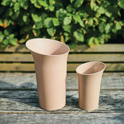 husk large lipstick vases blush