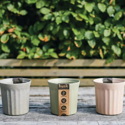 husk small milkshake planter multi