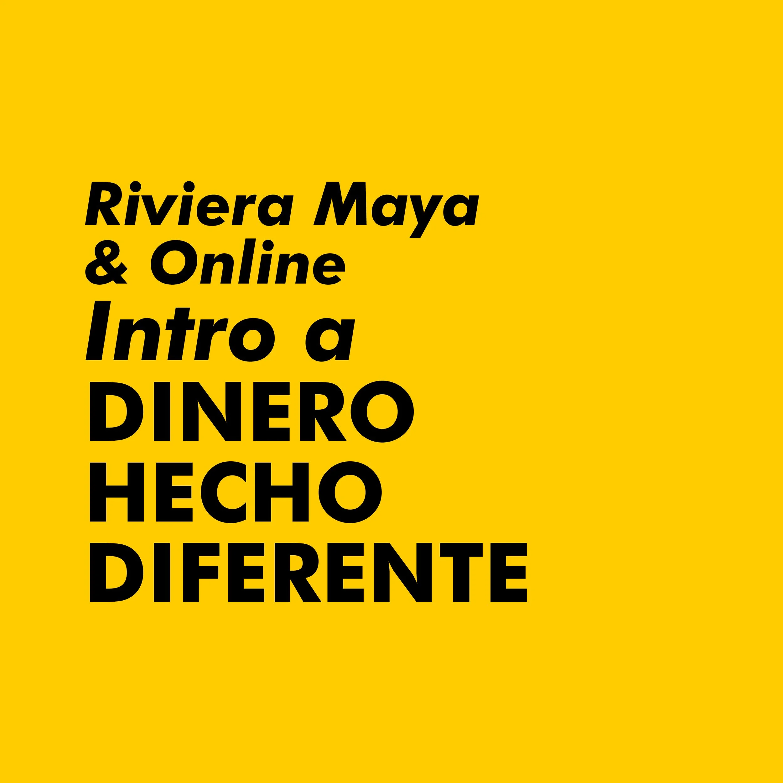 Intro a Money Done Different | Online