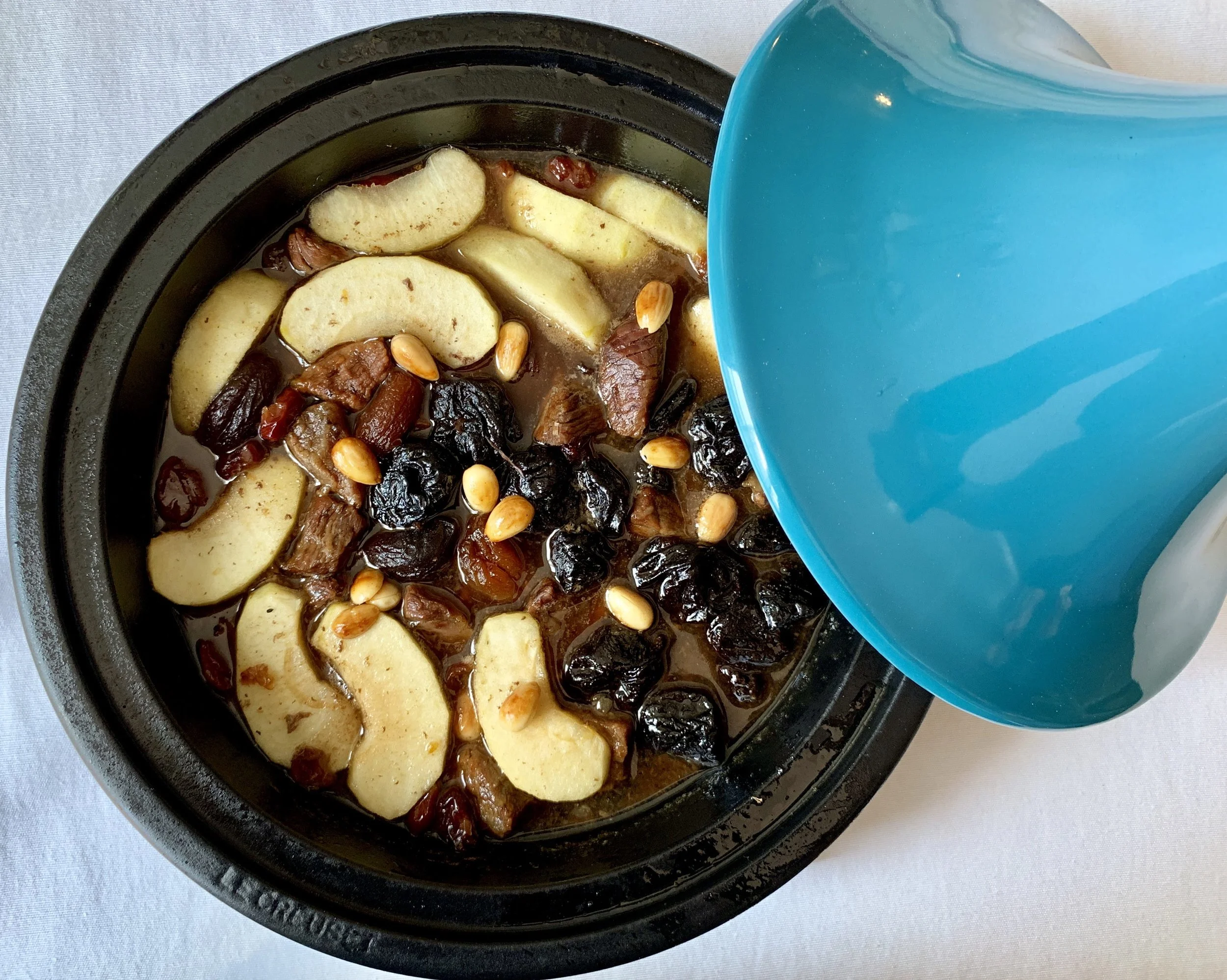 Dried Fruit Algerian Tagine (Tagine Alh'luw)