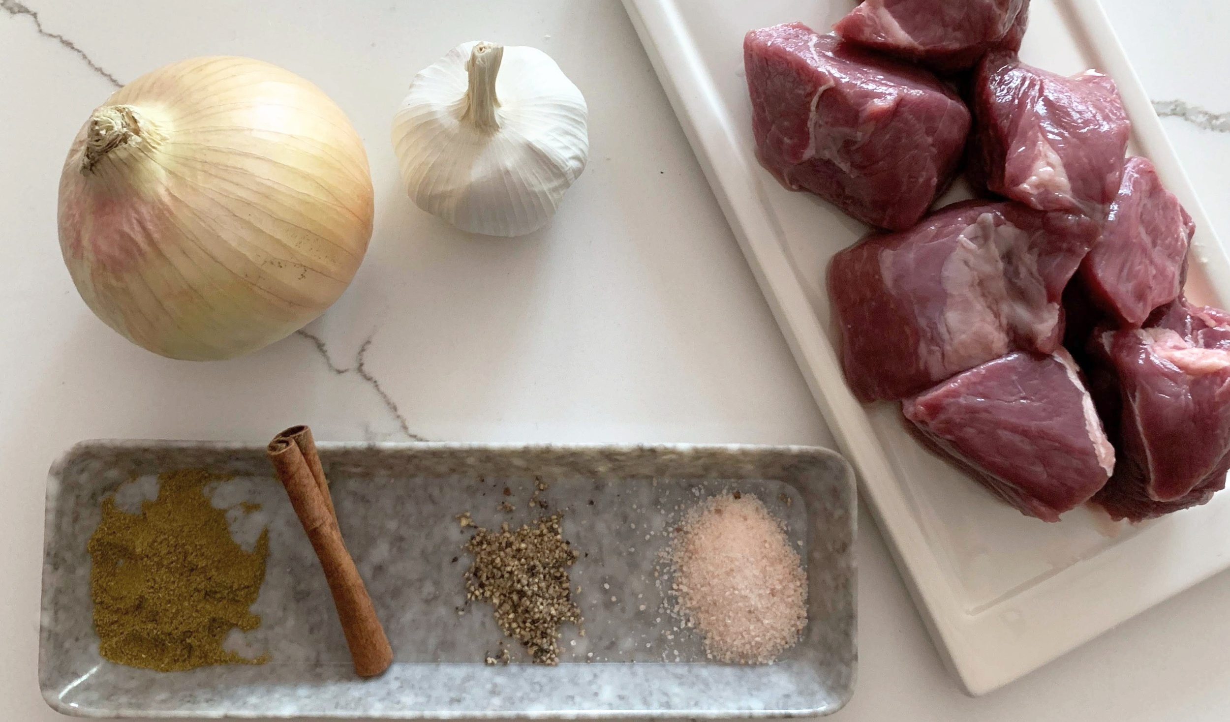 Garlicky Tagine Stew Ingredients