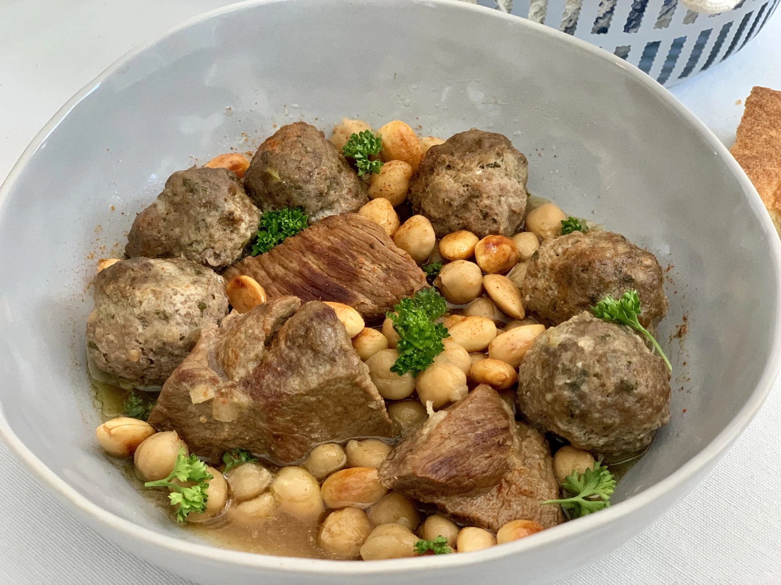 Garlicky Algerian Tagine (M'thawwam)
