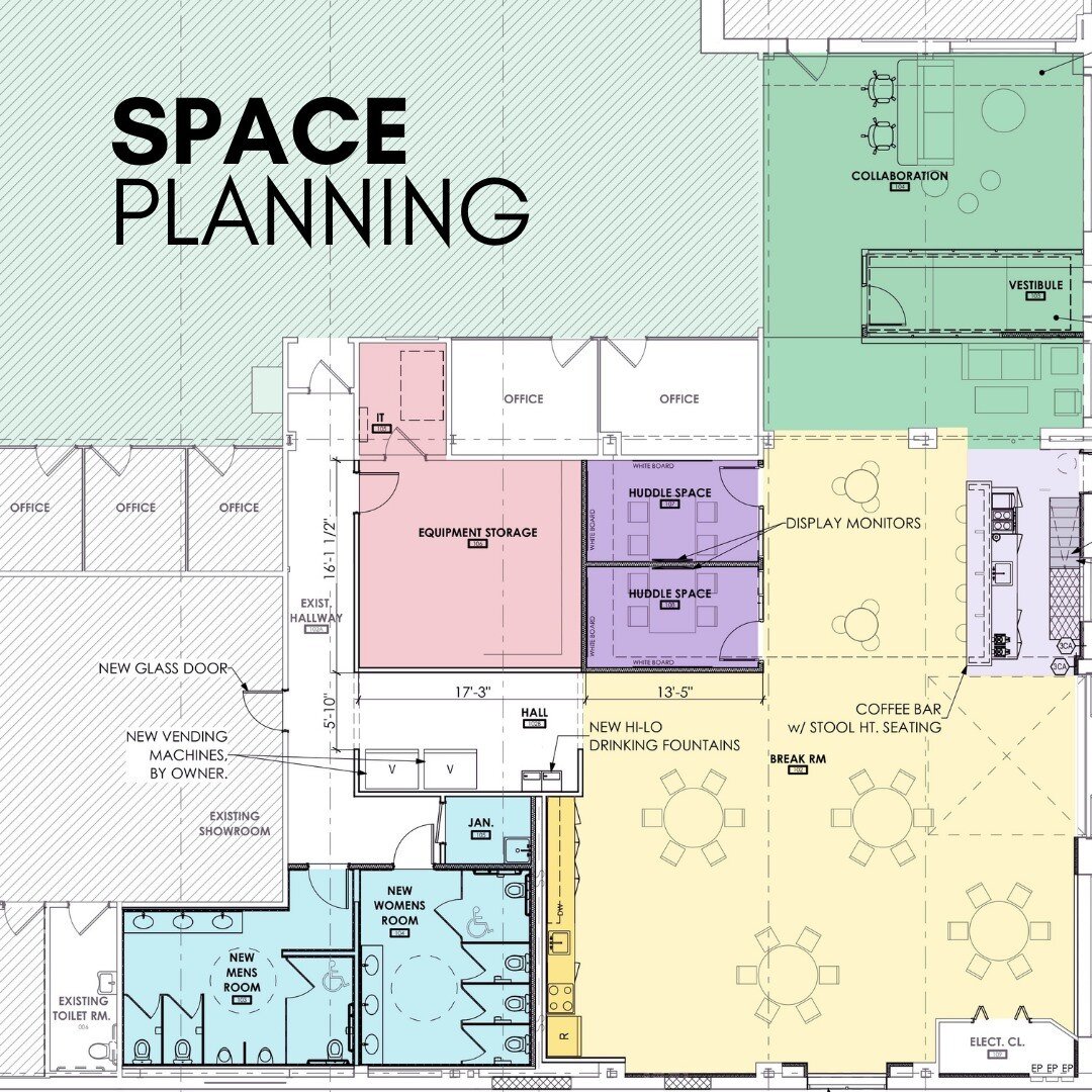 Our #spaceplanning services do not include astronauts or Elon Musk 🚀🌙😀
.
Instead,  our space planning models will help you to visualize your department locations, programming, &amp; spacial relationships - all before you break ground.
.
#programmi