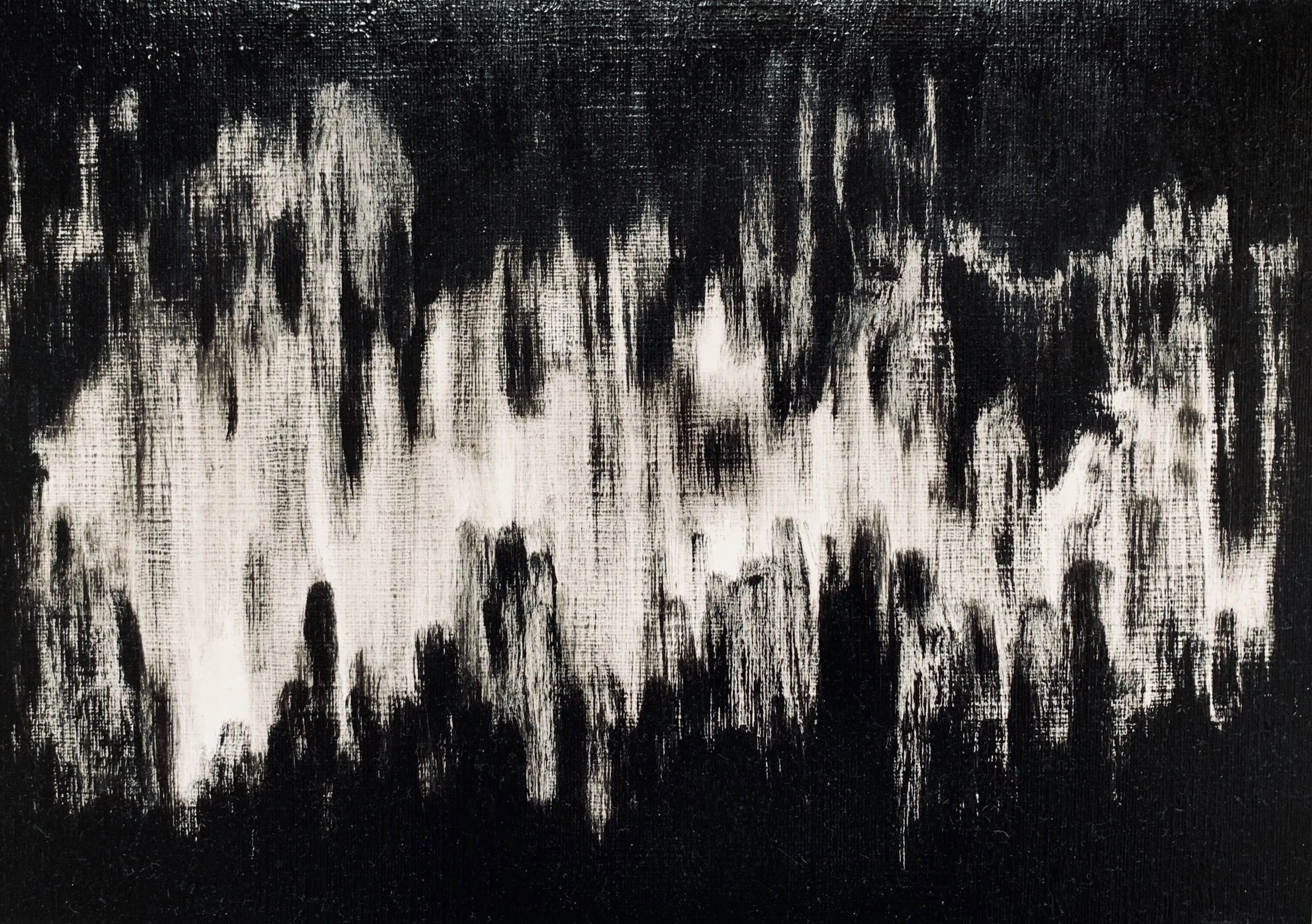  Collapse - mood board - oil on canvas 