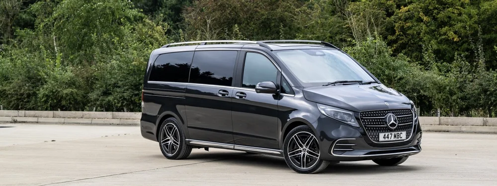 Mercedes-Benz V-Class for wedding guest transport