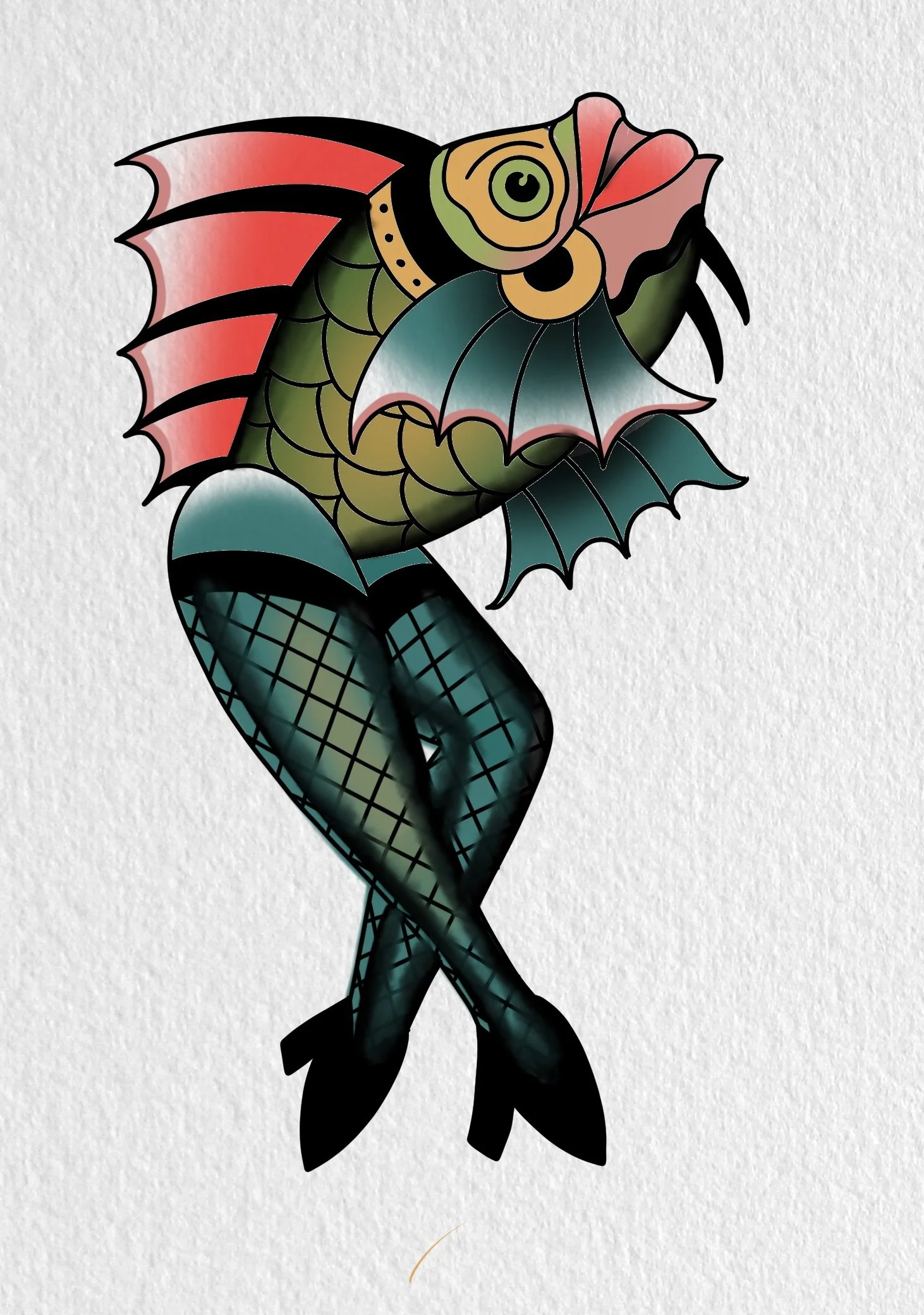 Sexy Fish 1 - color
