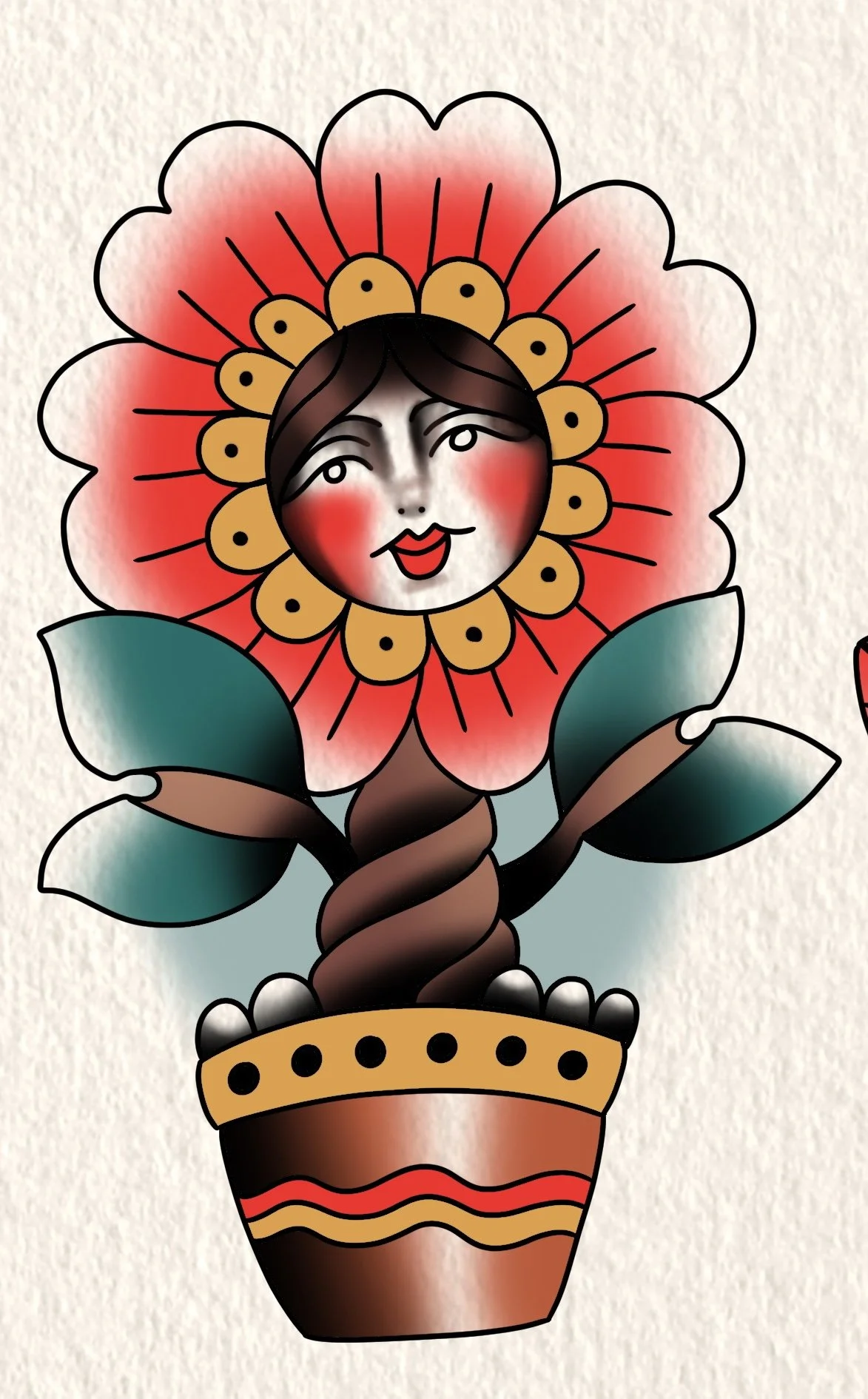Bonsai Gorl 1 - color