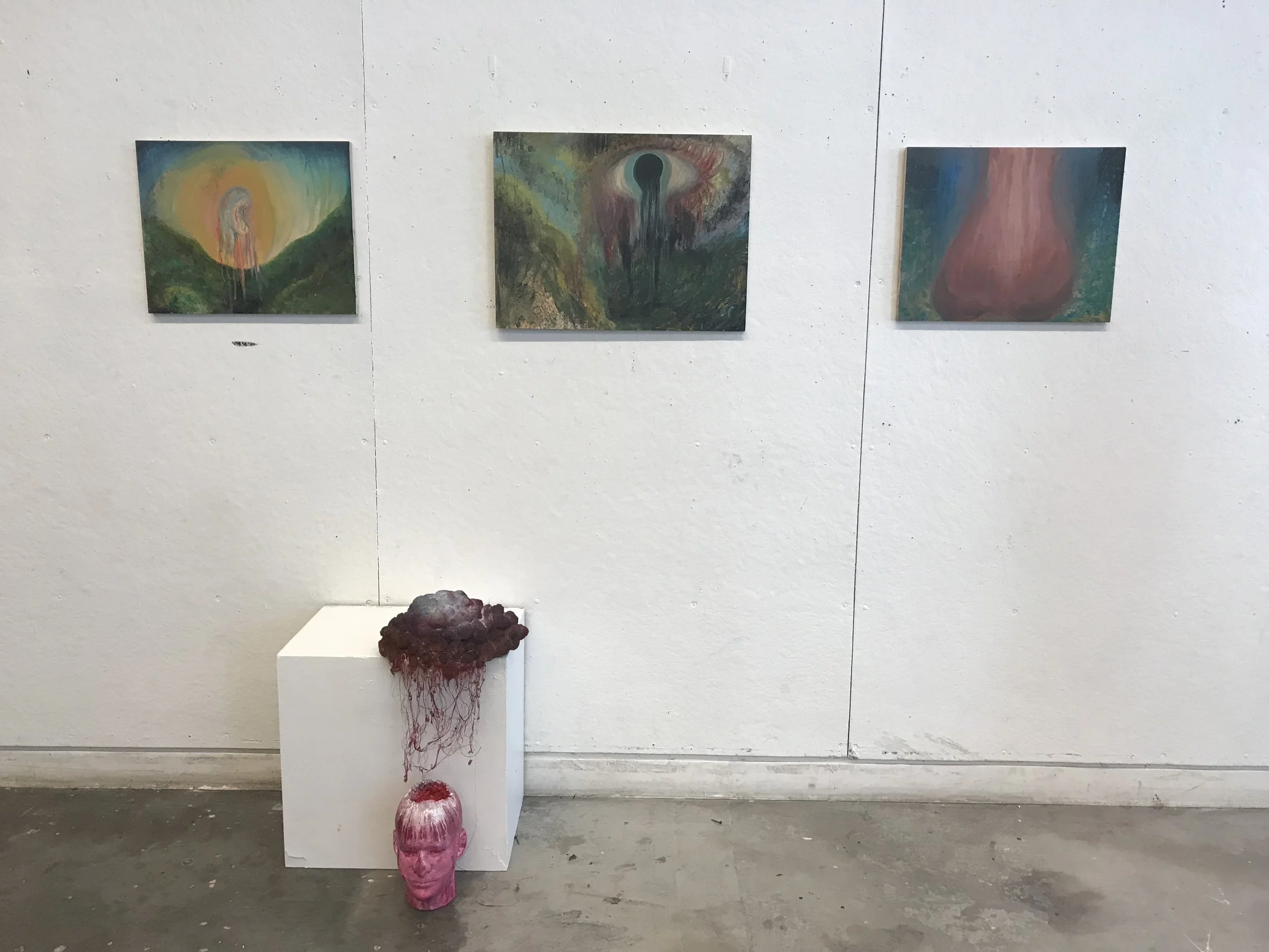 Oil on canvas /mix media, 24x36 
