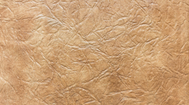 Faux Leather Book Cover - Tissue Paper Technique 