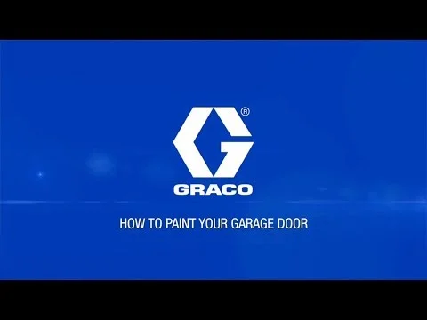 How to paint your garage door (with a handheld airless sprayer)