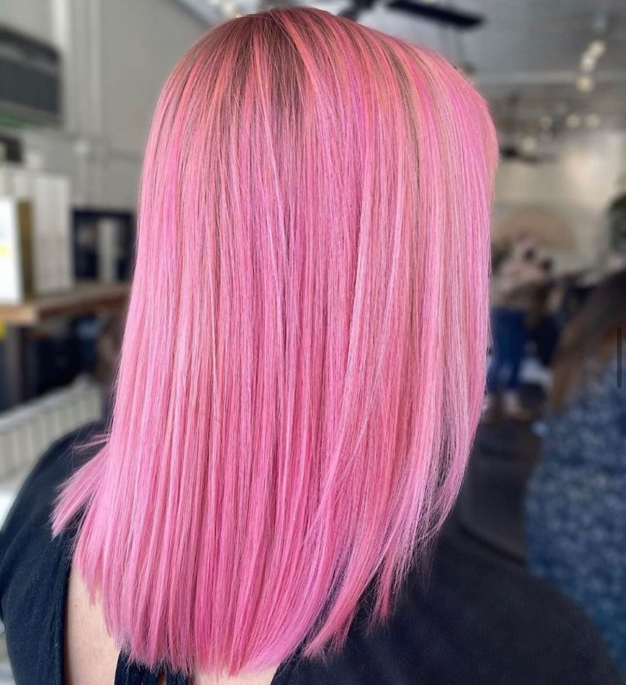Pink is the new blonde 💕 hair by Valentina @foiling__around