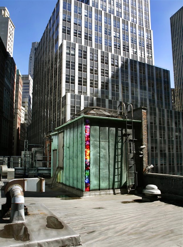 16 Beaver Street (column), Financial District, Manhattan, inkjet photographs, 2007