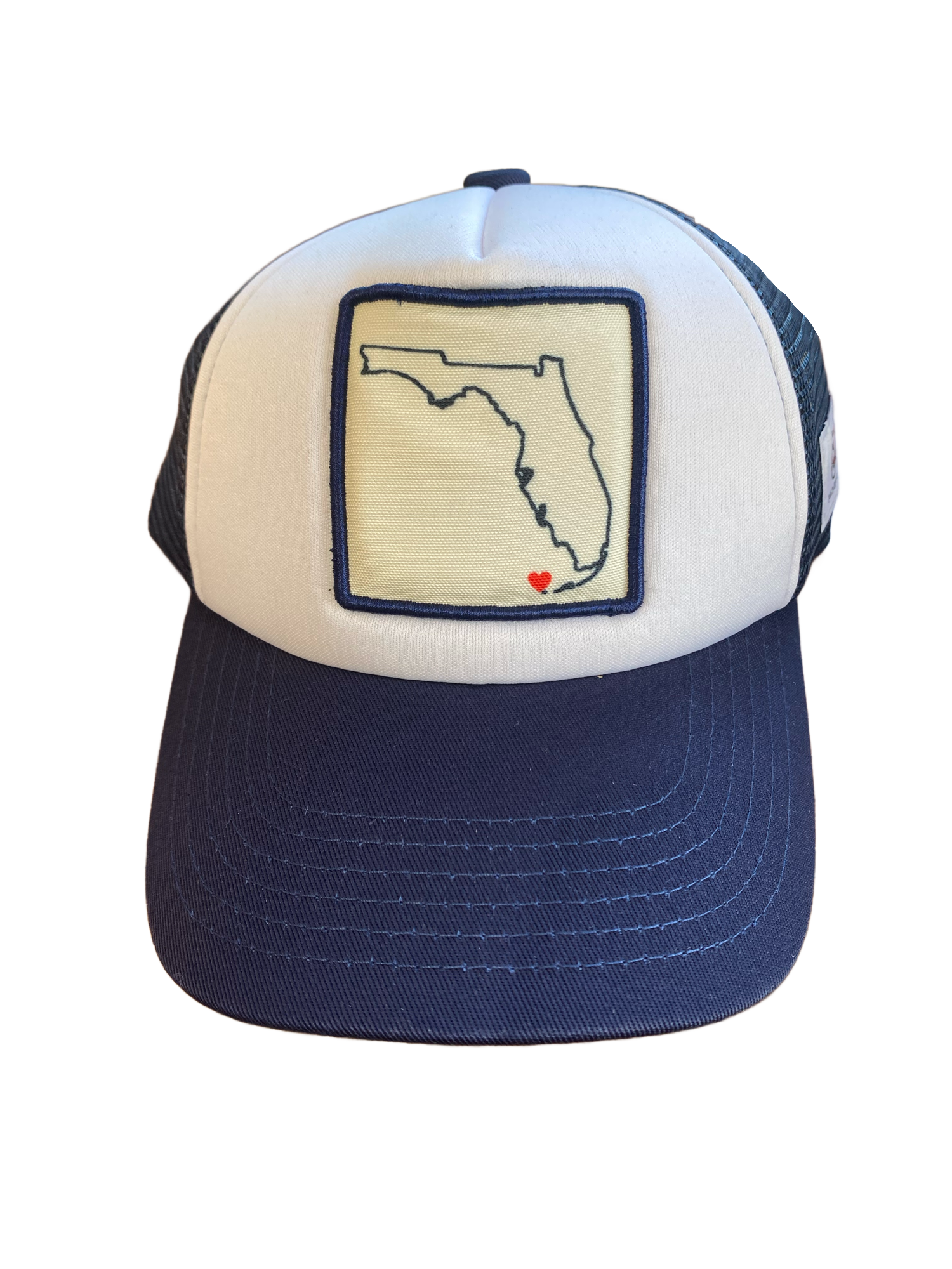 FL Heart Patch Kids Trucker / Navy