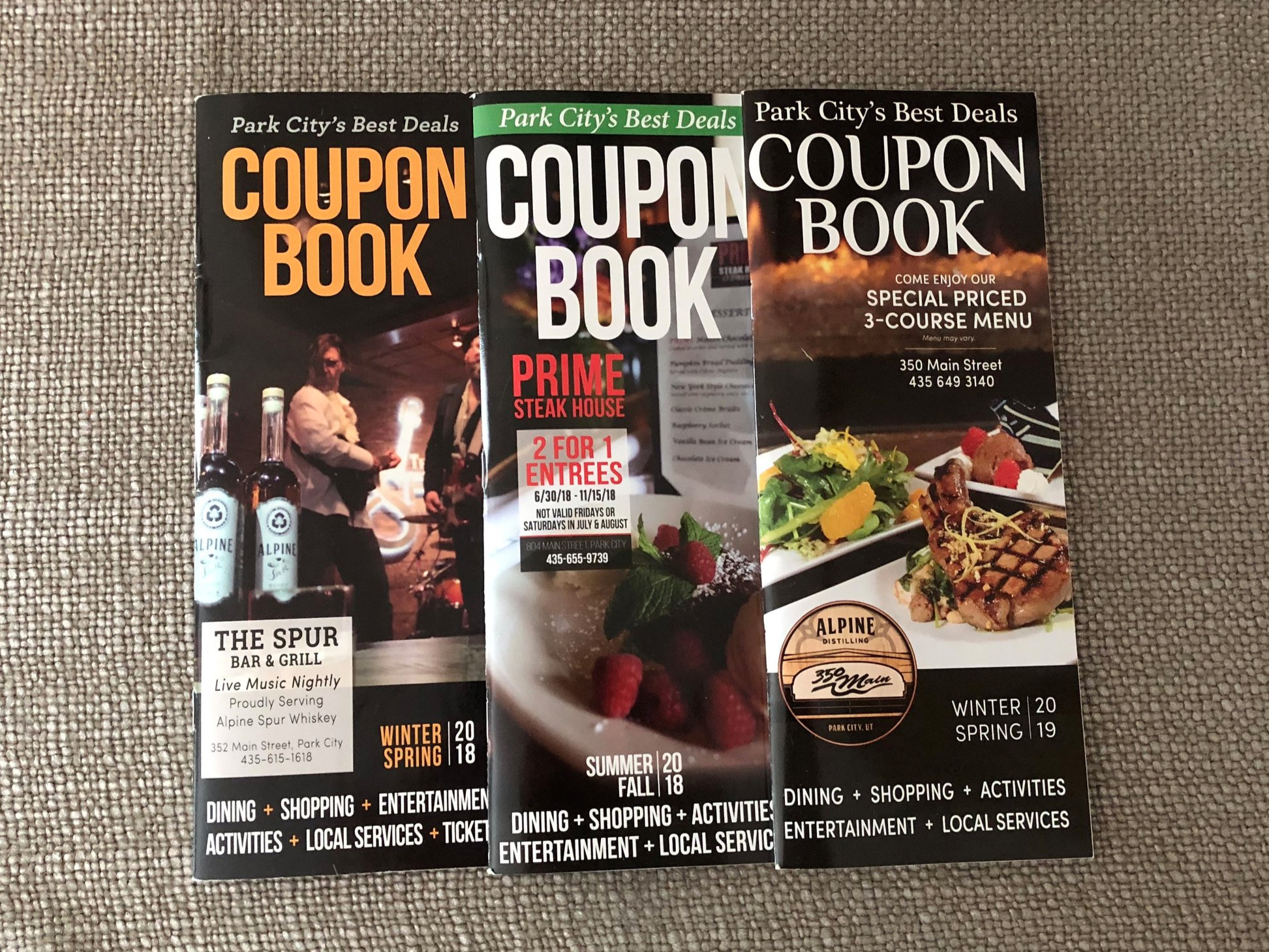 THT OFFICIAL PARK CITY GUIDE & COUPON BOOK