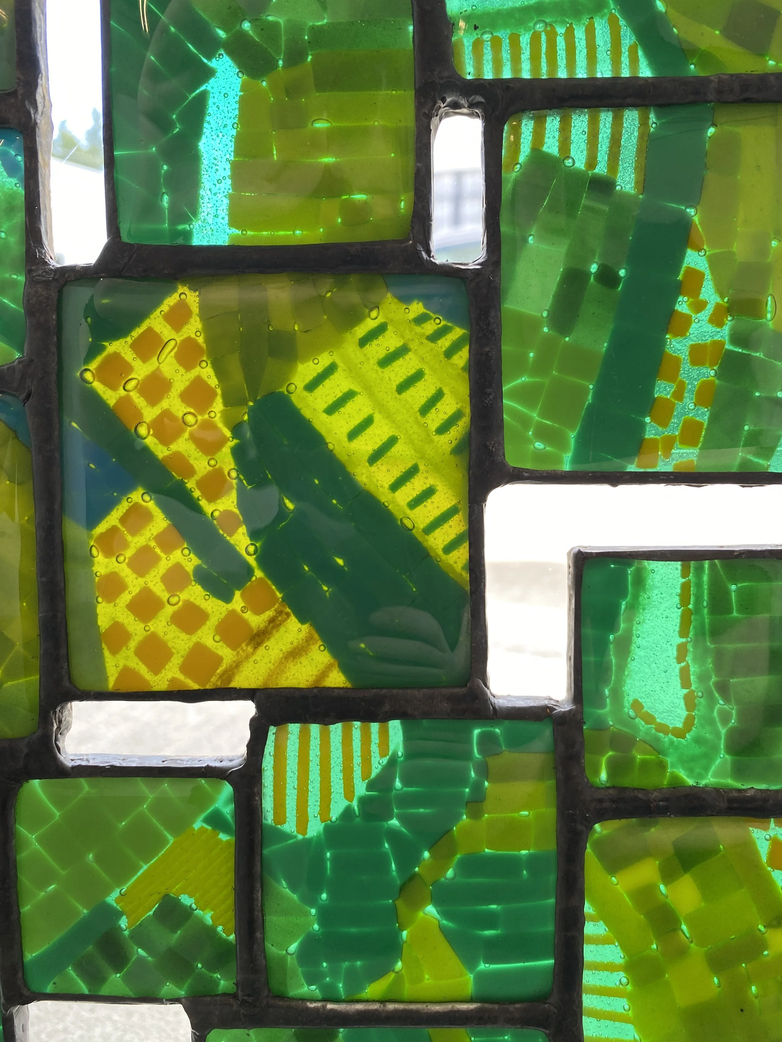 Glass Map with lighting from behind