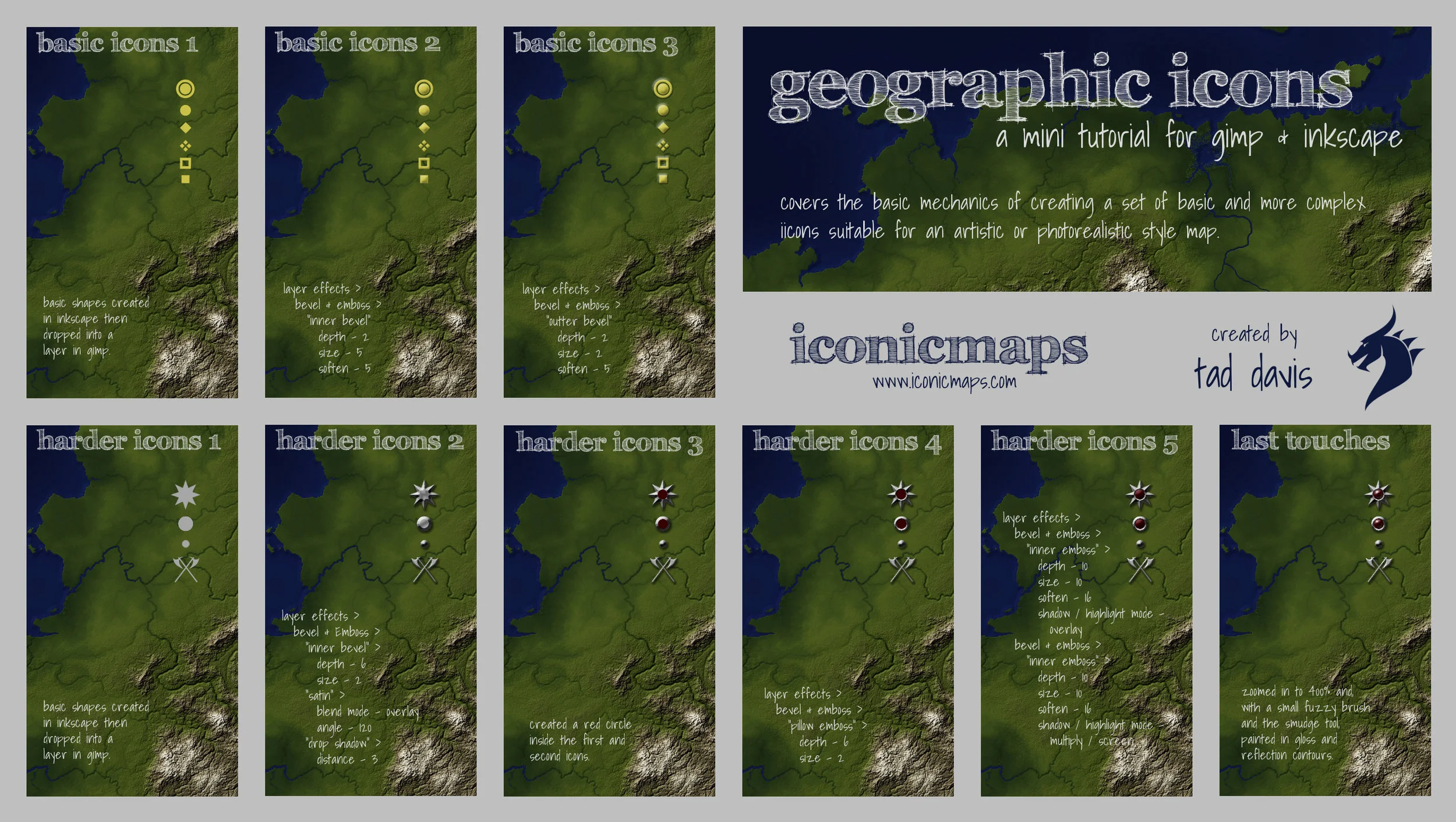 Geographic Icons Tutorial