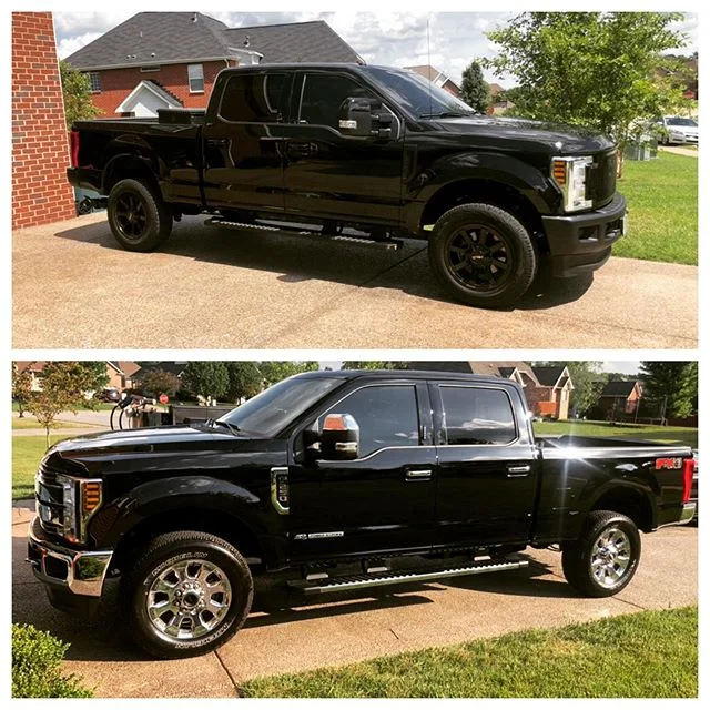 2018 F250 Superduty #Blackout #f250black  #f250blackops