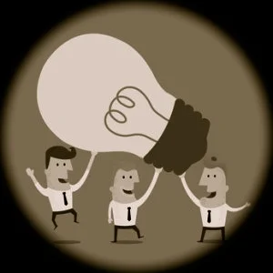 Business man teamwork , eps10 vector format