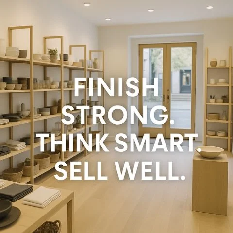1. Finish Strong. Think Smart. Sell Well.

2. Strong Finish. Smart Strategy. Steady Growth.

3. Plan with Purpose. End the Year Strong.

4. Your Year-End Success Starts Now.

5. Shift the Mindset. Boost the Bottom Line.

6. Retail Ready: Finish 2025 