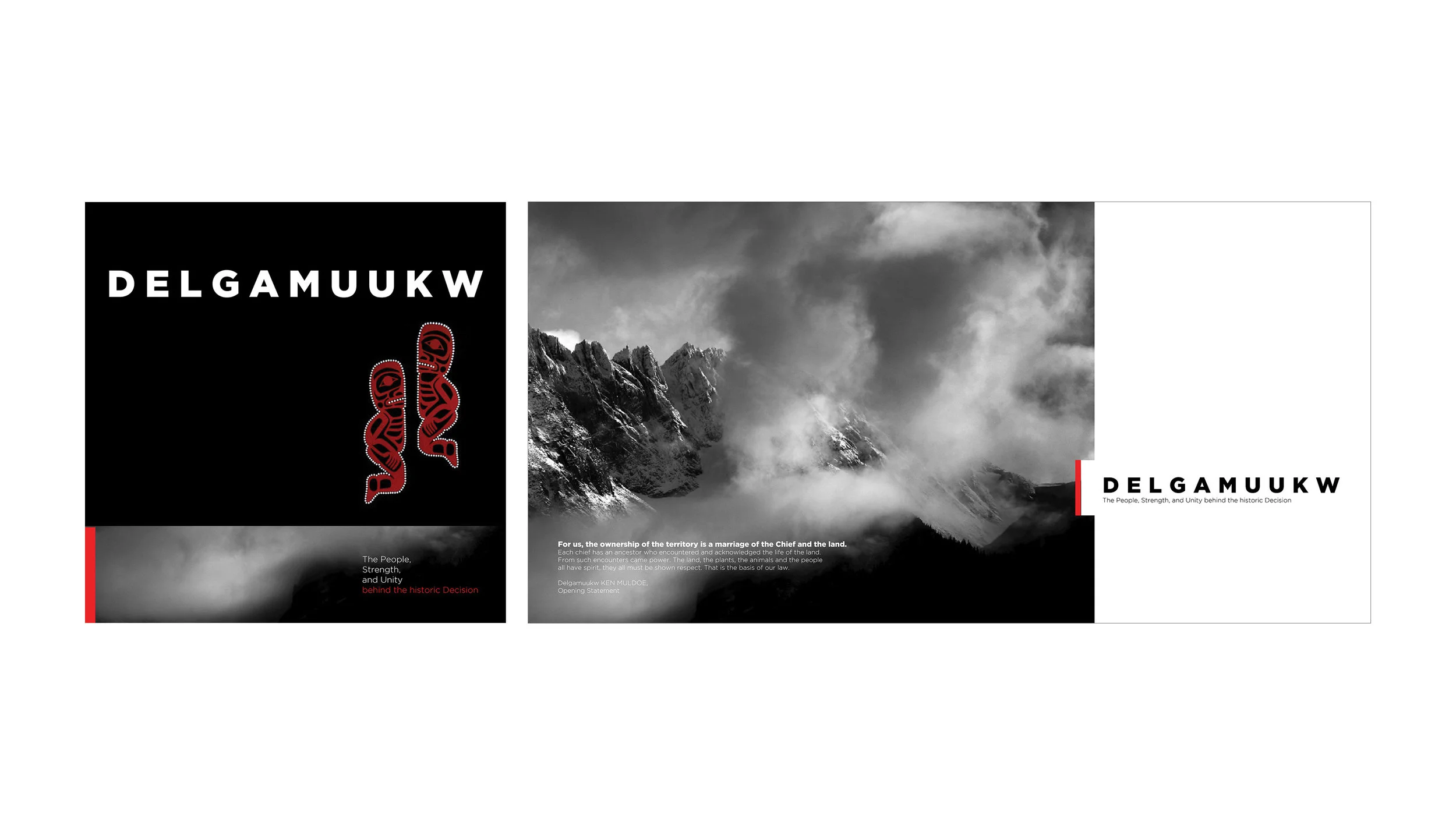Gitxsan First Nation book design