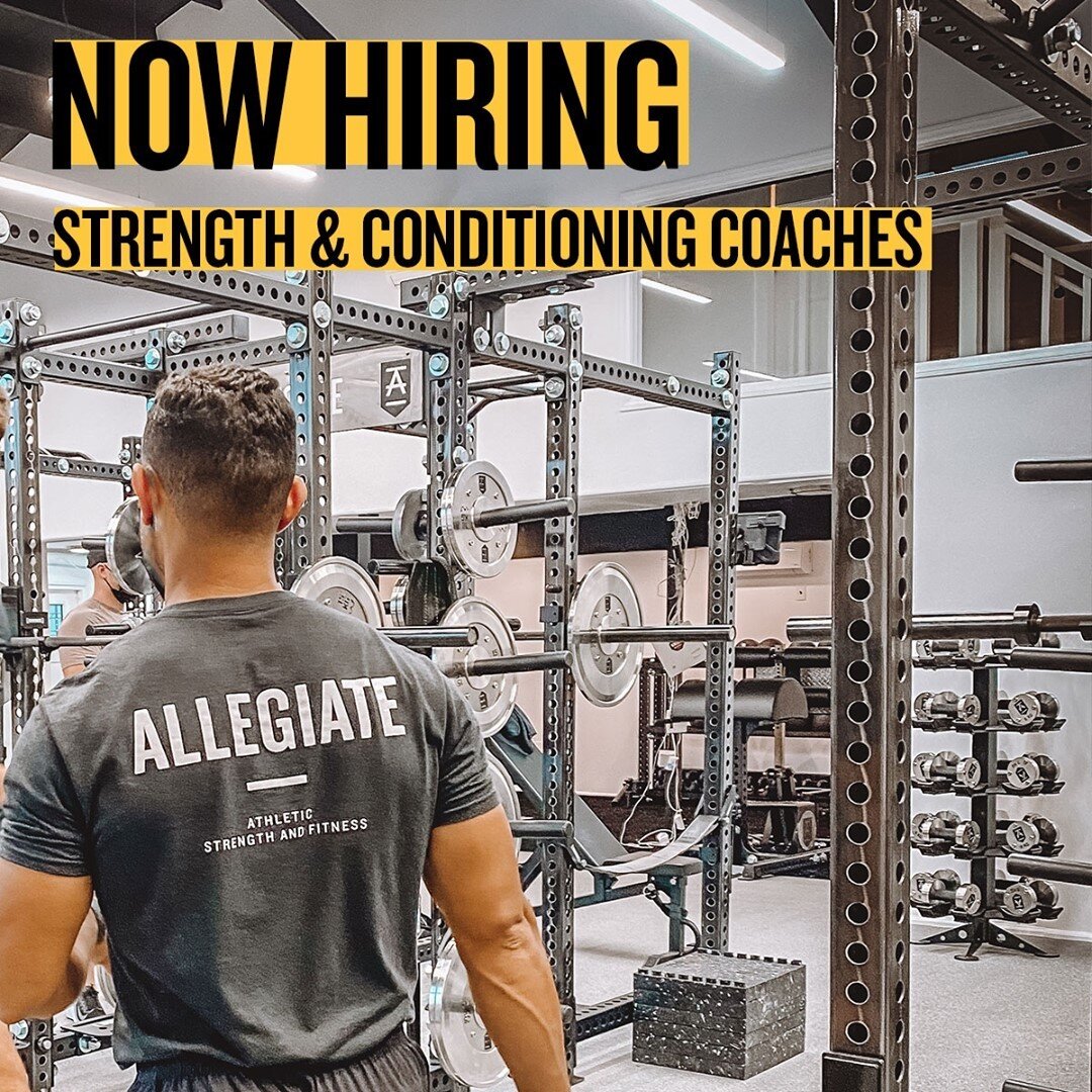 Allegiate Associate Coach Positions Available Now⁠
 #nowhiring (Part-Time)⁠
⁠
✅ Hit the link in bio to apply and learn more now. ✅⁠
⁠
Become part of Allegiate&rsquo;s Coaching Staff.⁠
⁠
Our coaches are considered some of the industry&rsquo;s best. Ou