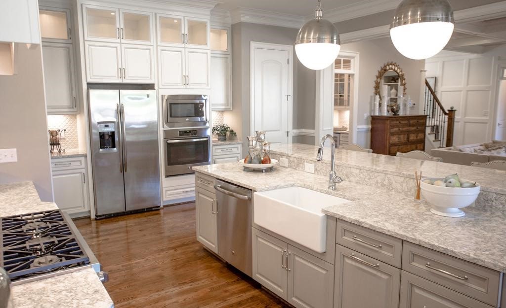 Stunning Kitchen Remodel featuring Cambria Surfaces' Seagrove Design ...
