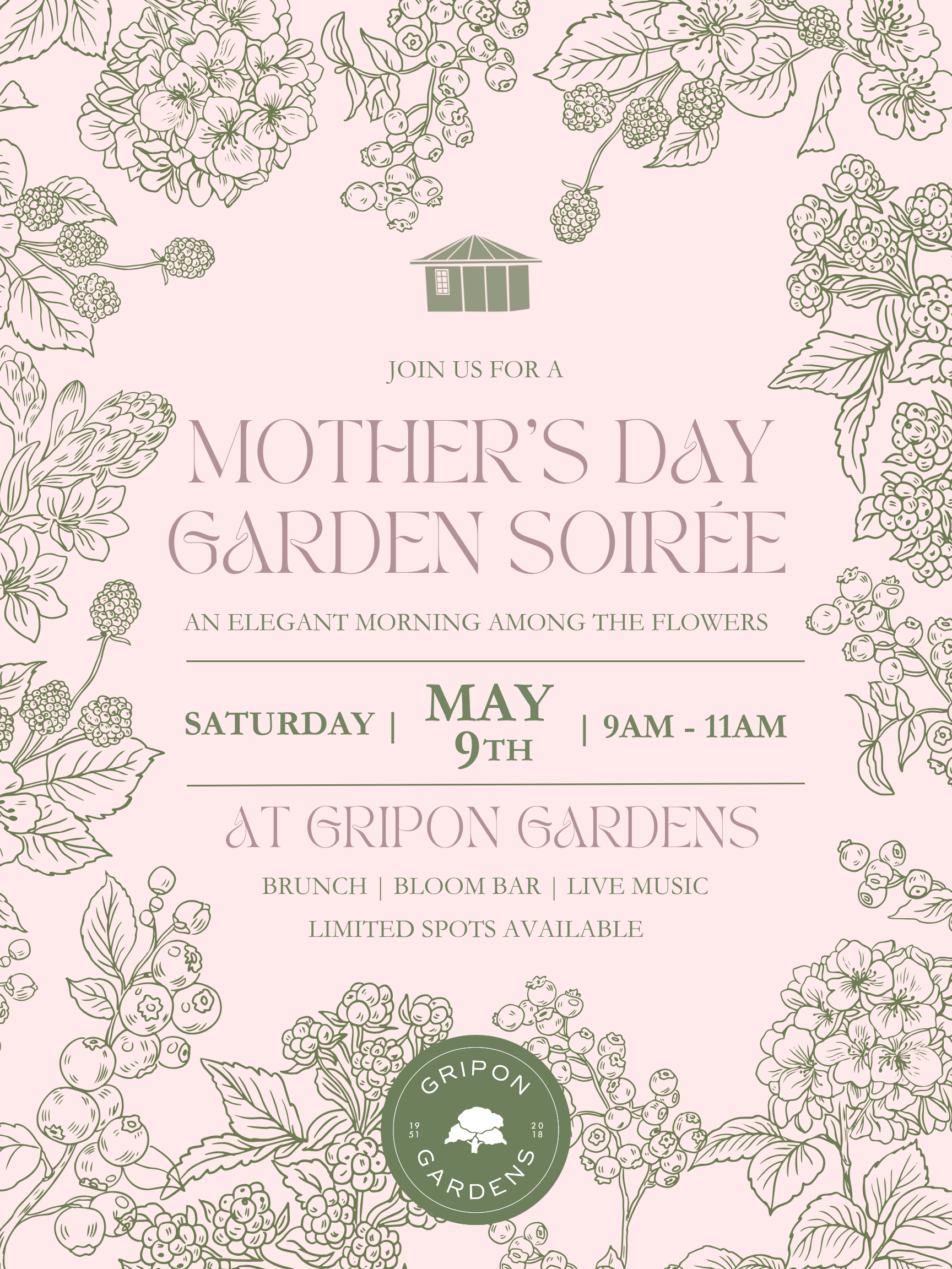 Mother’s Day Garden Soirée Ticket