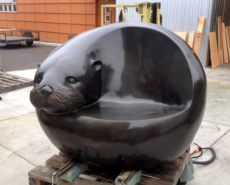 Otter Bench Completed — Gerber