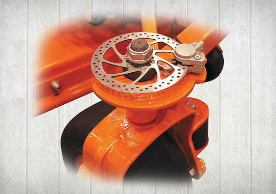 front disc brakes