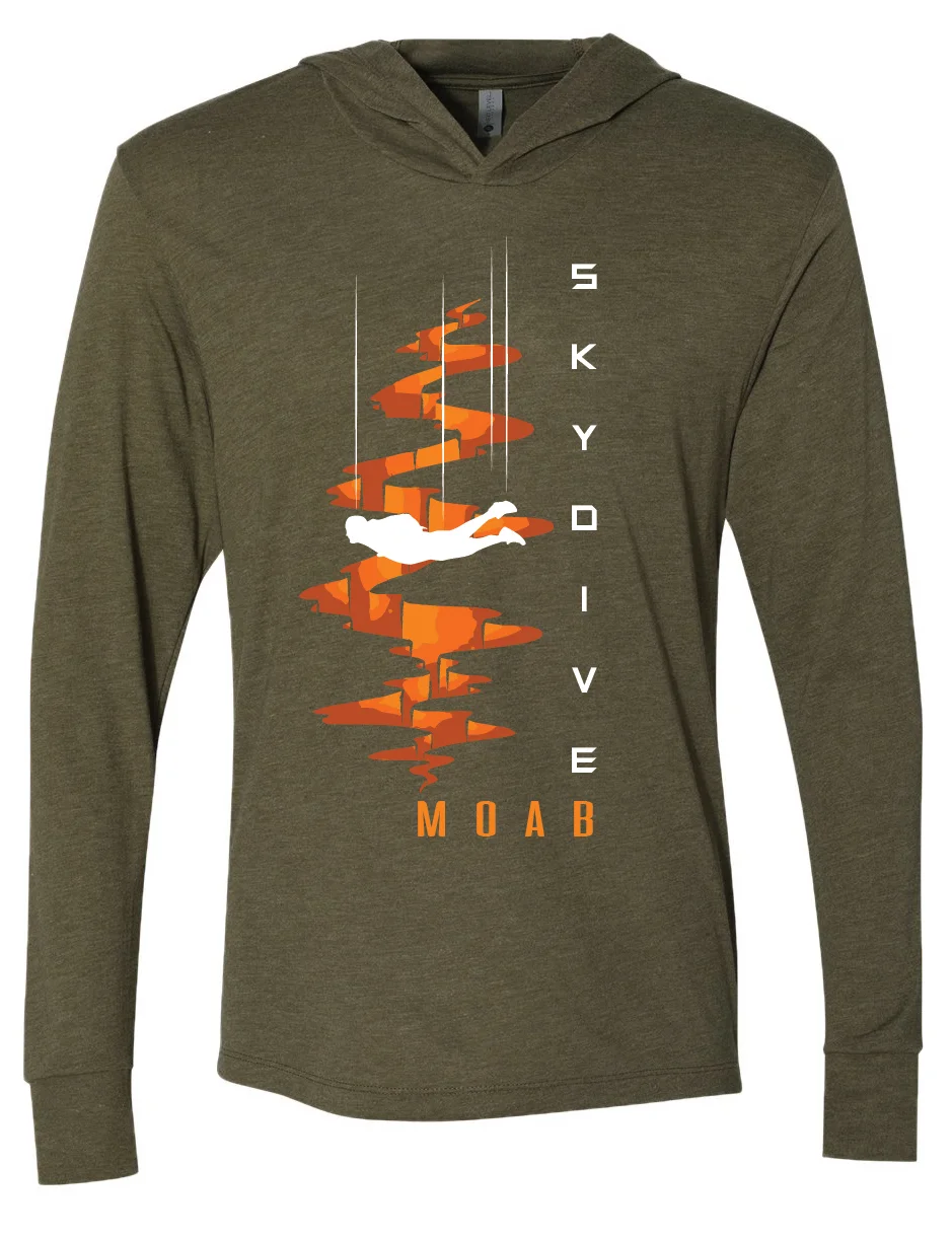 Green Hooded long sleeve