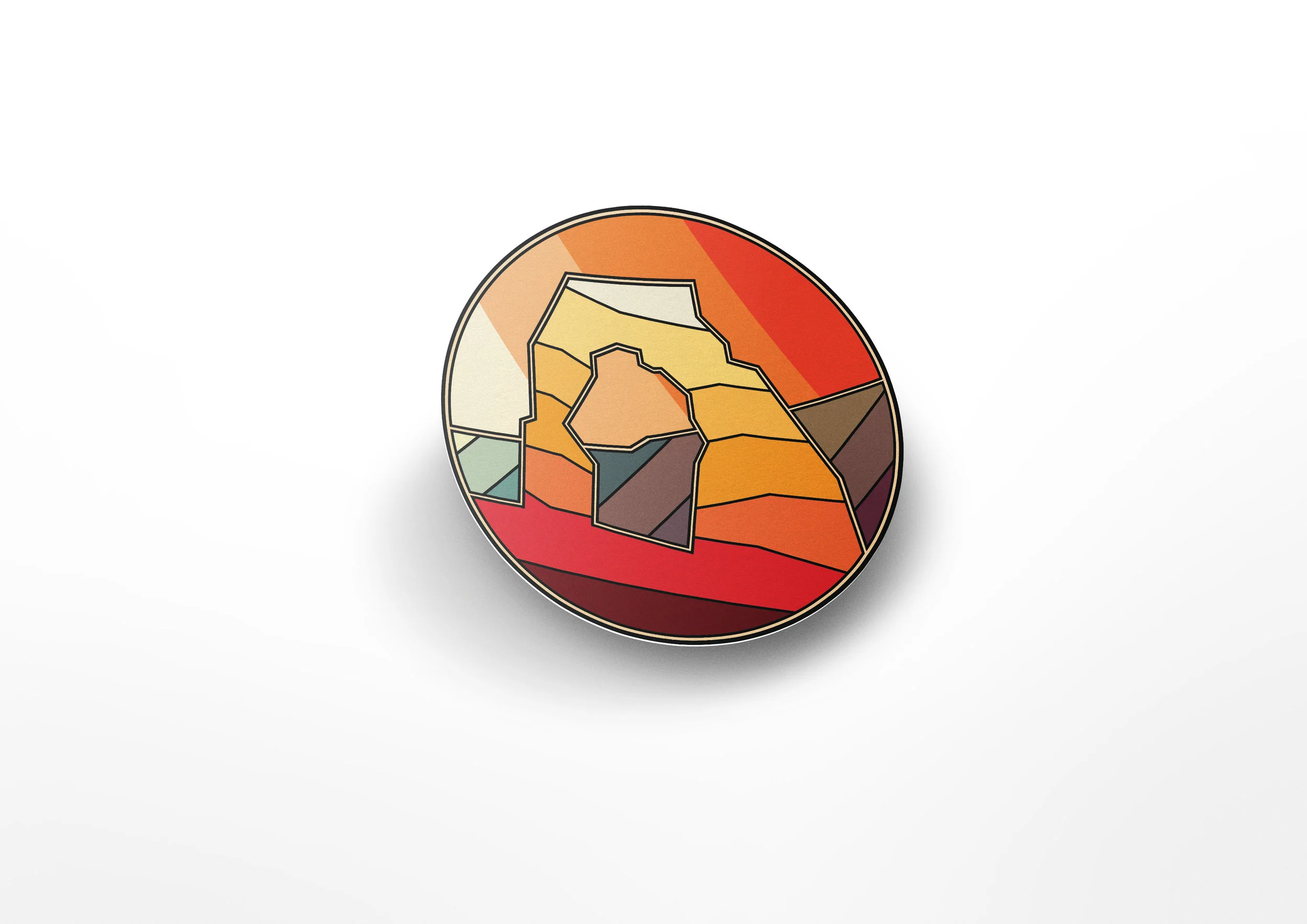 Sticker- Moab Arch