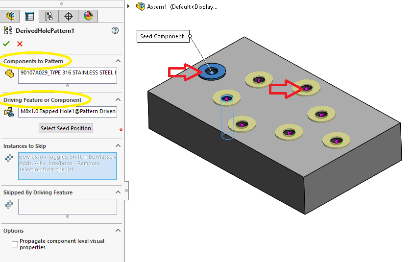 Size and dimension limits in SolidWorks