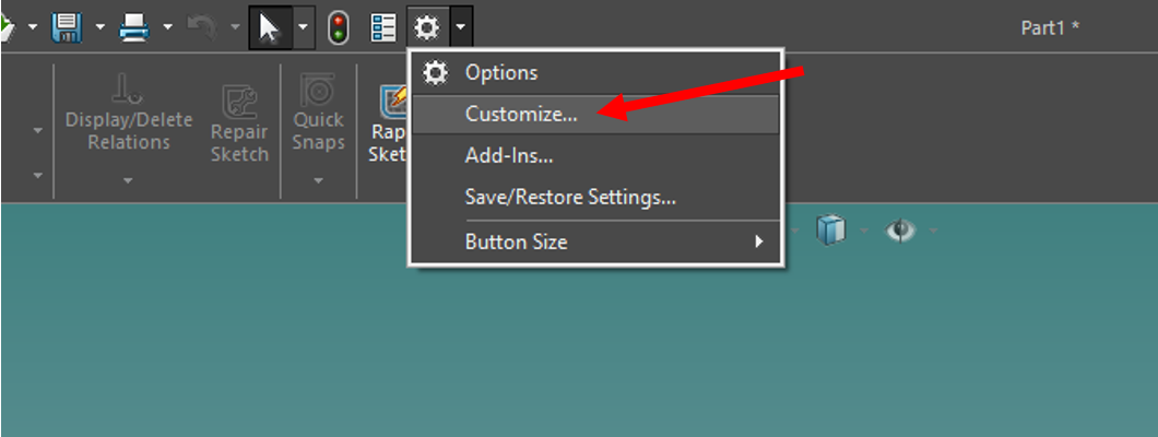 Figure 1 - Customize Location