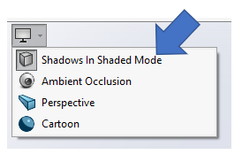 Figure 2: Shadows in Shaded Mode