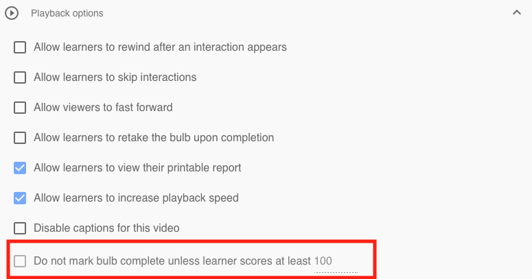 Feature Highlight: Minimum Score to Complete a Bulb