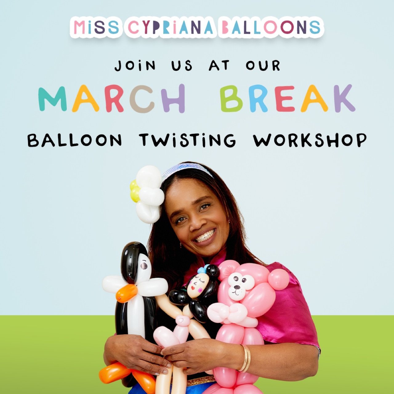 March Break Balloon Twisting Workshop for Kids!