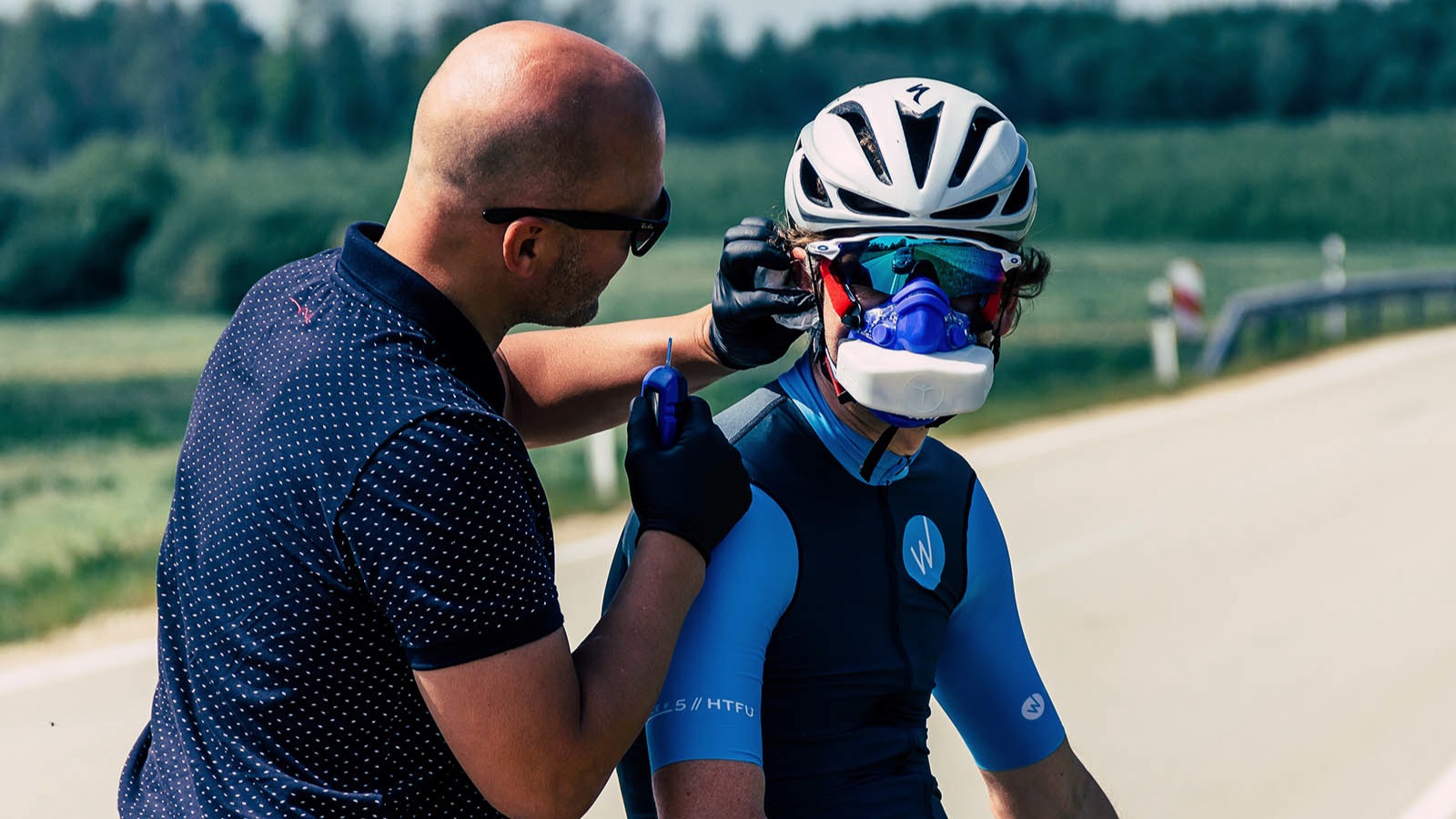 Field lactate test using Vo2 gas analysis // 2019