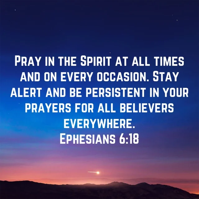 Pray At All Times