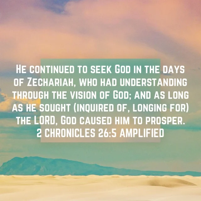 Seek God