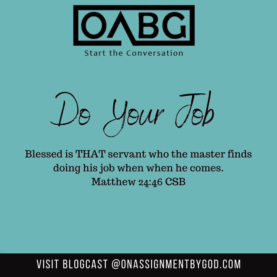 Do Your Job