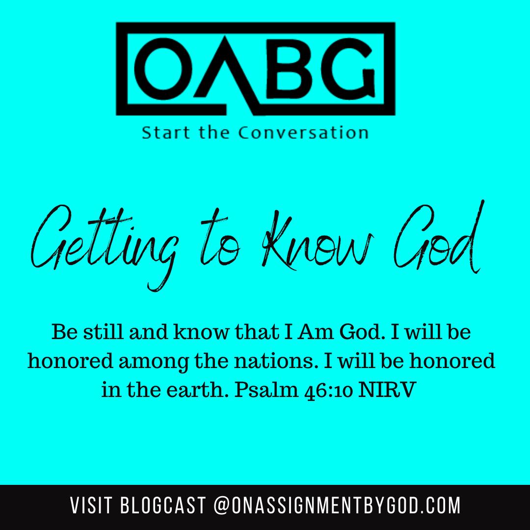 Getting to Know God