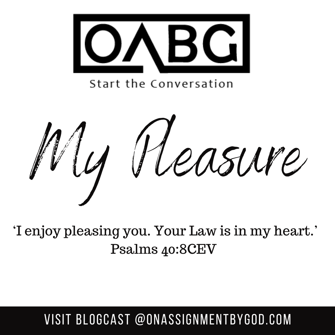 My Pleasure to Serve You