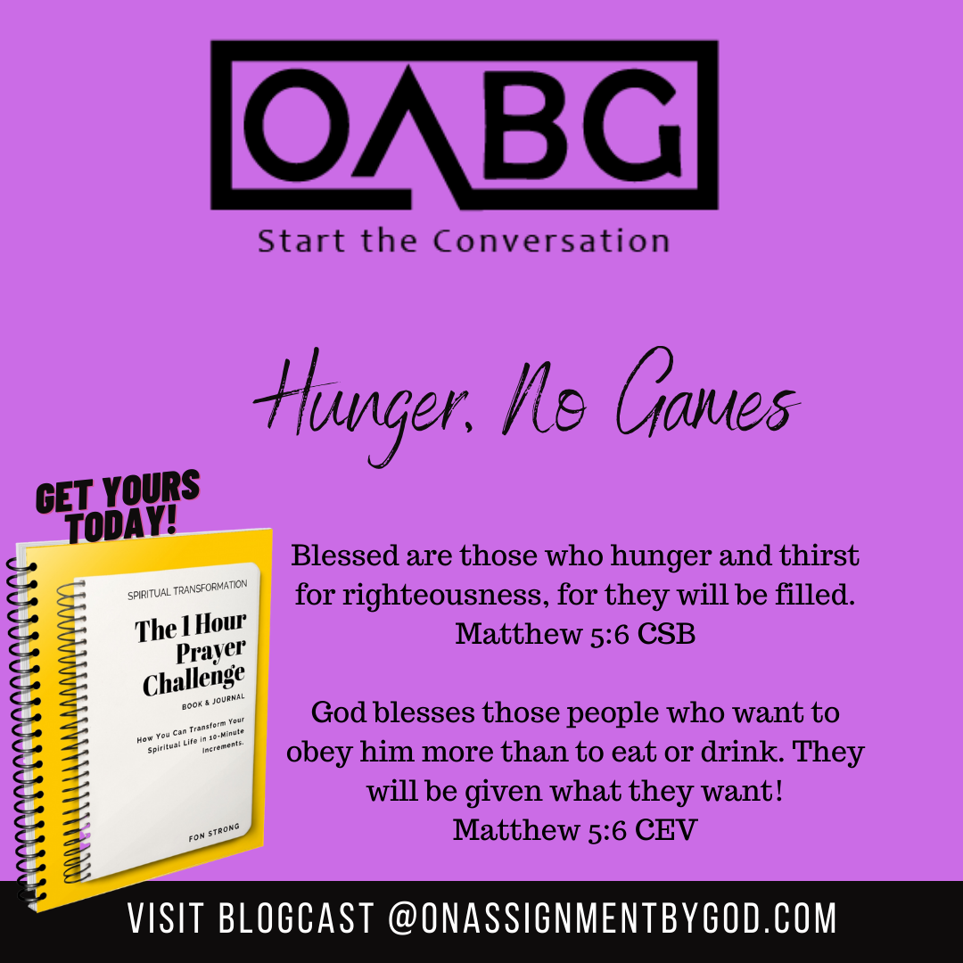 Hunger, No Games!