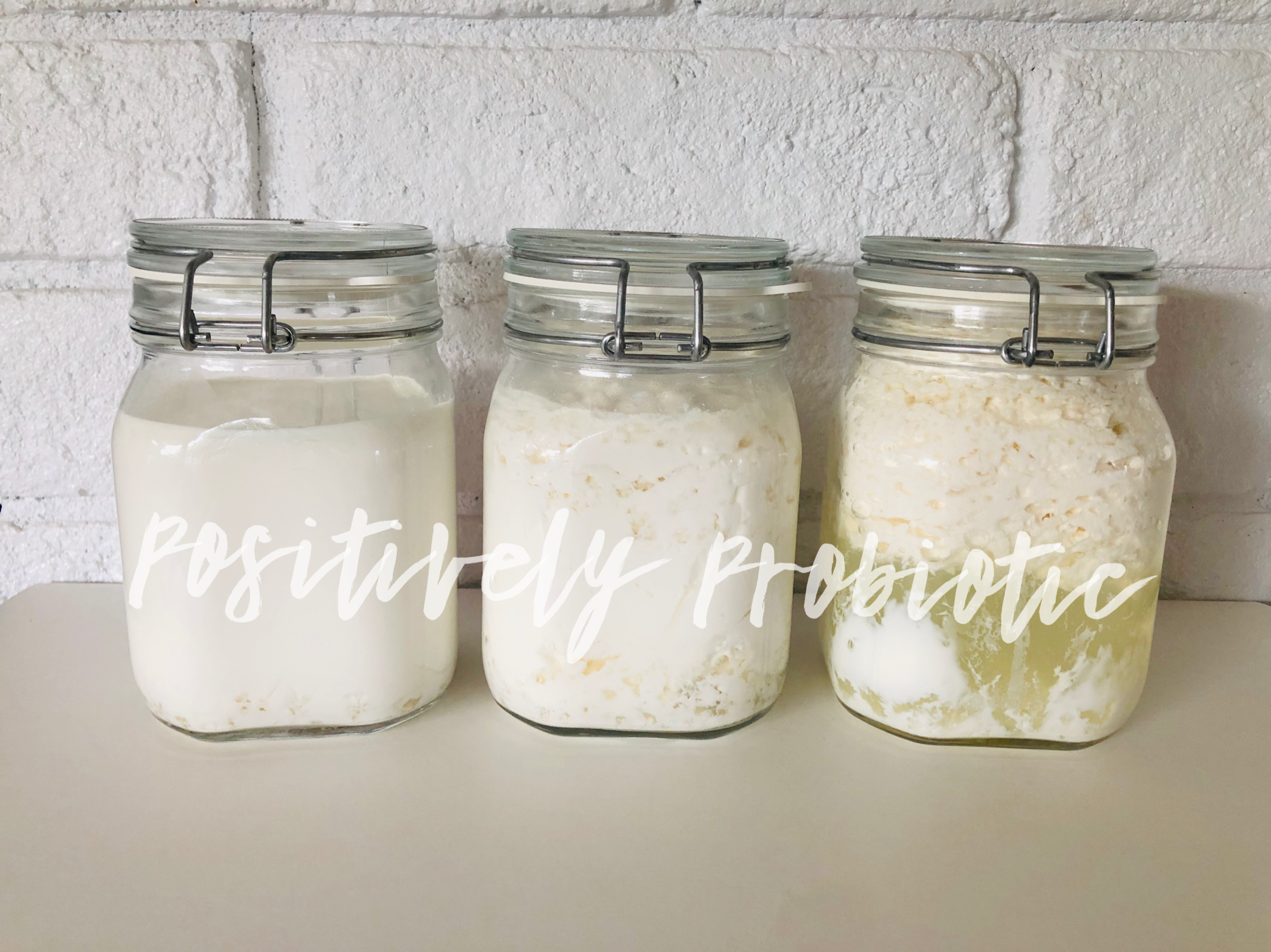 Milk Kefir Keeps Separating Positively Probiotic