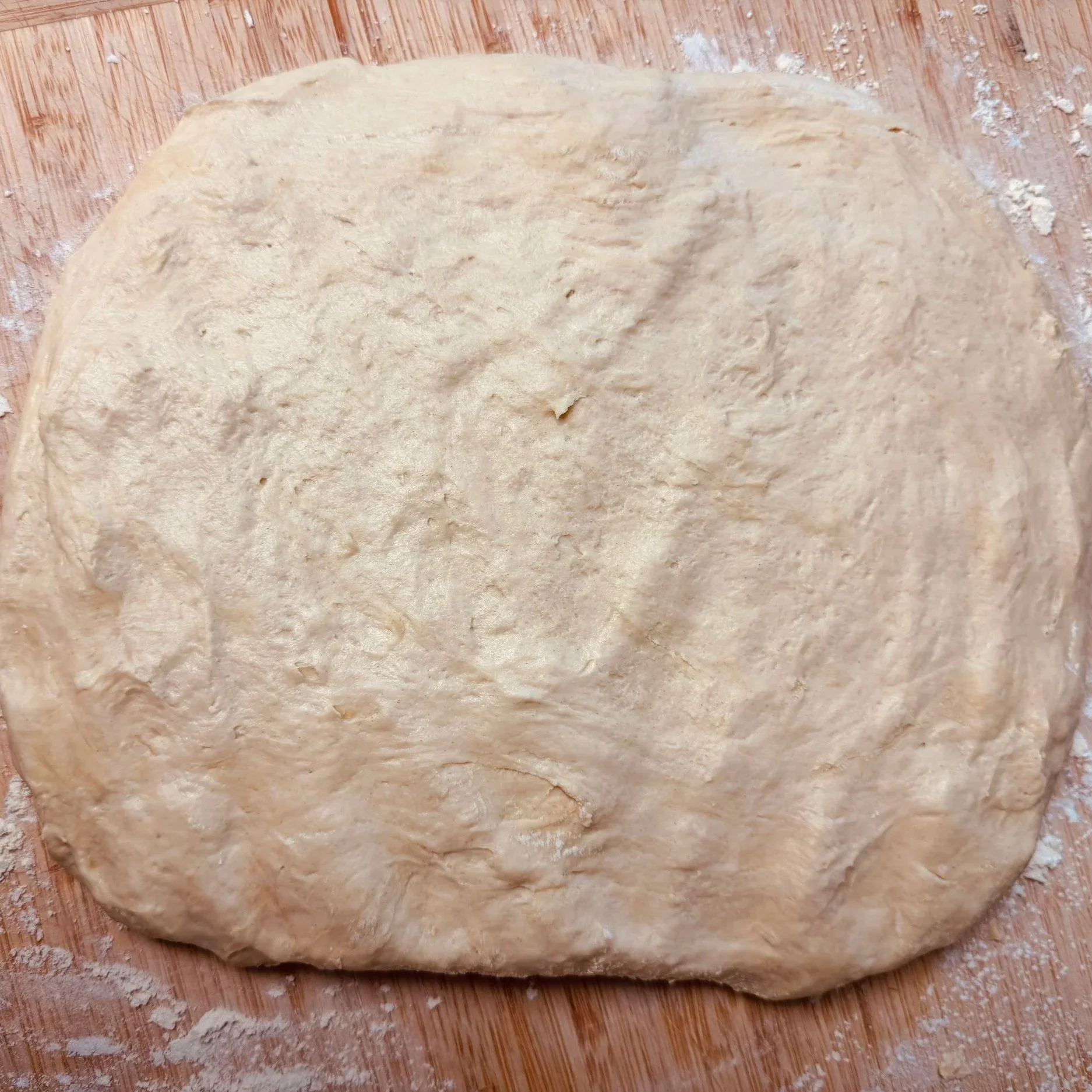 Einkorn sourdough shaping