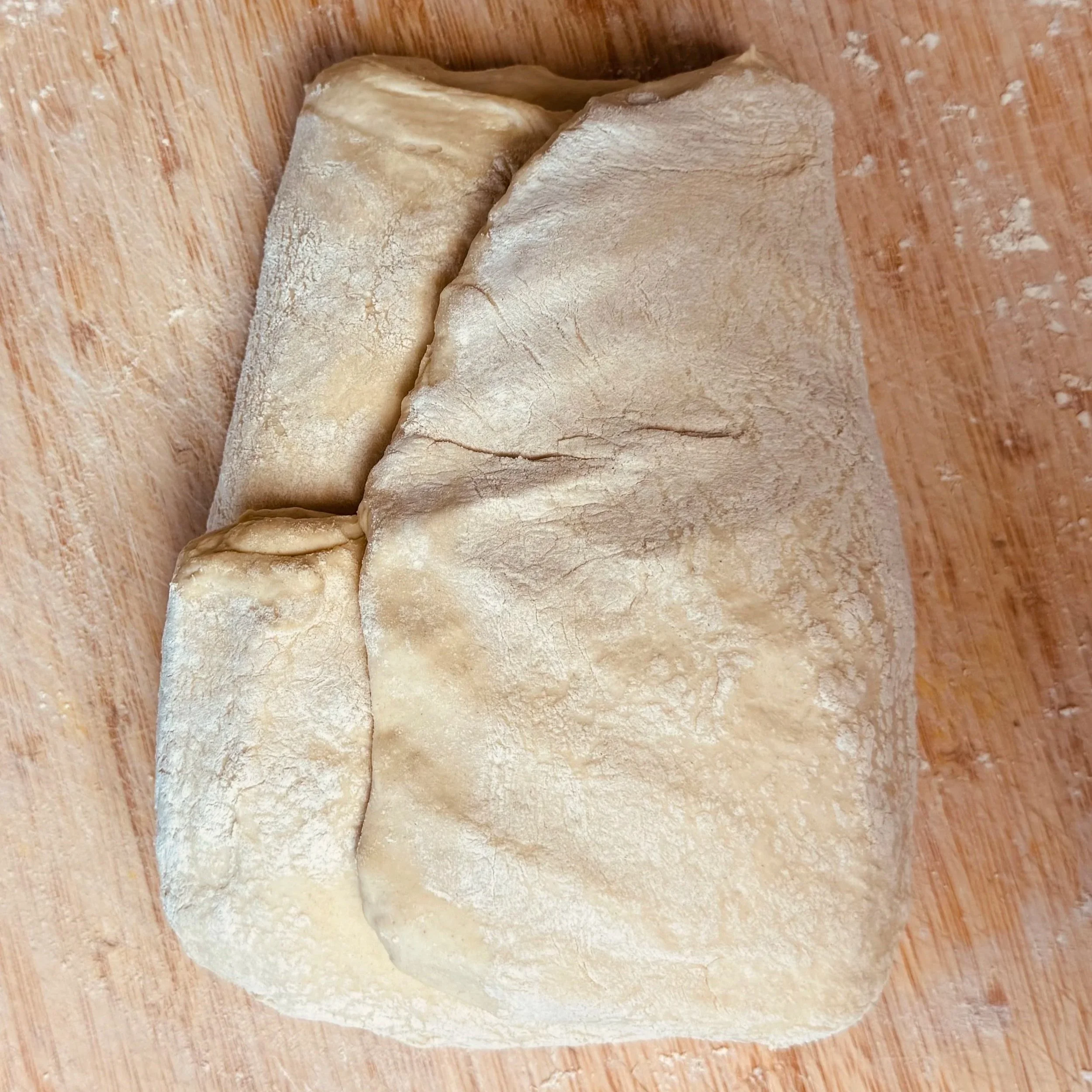 Einkorn sourdough shaping