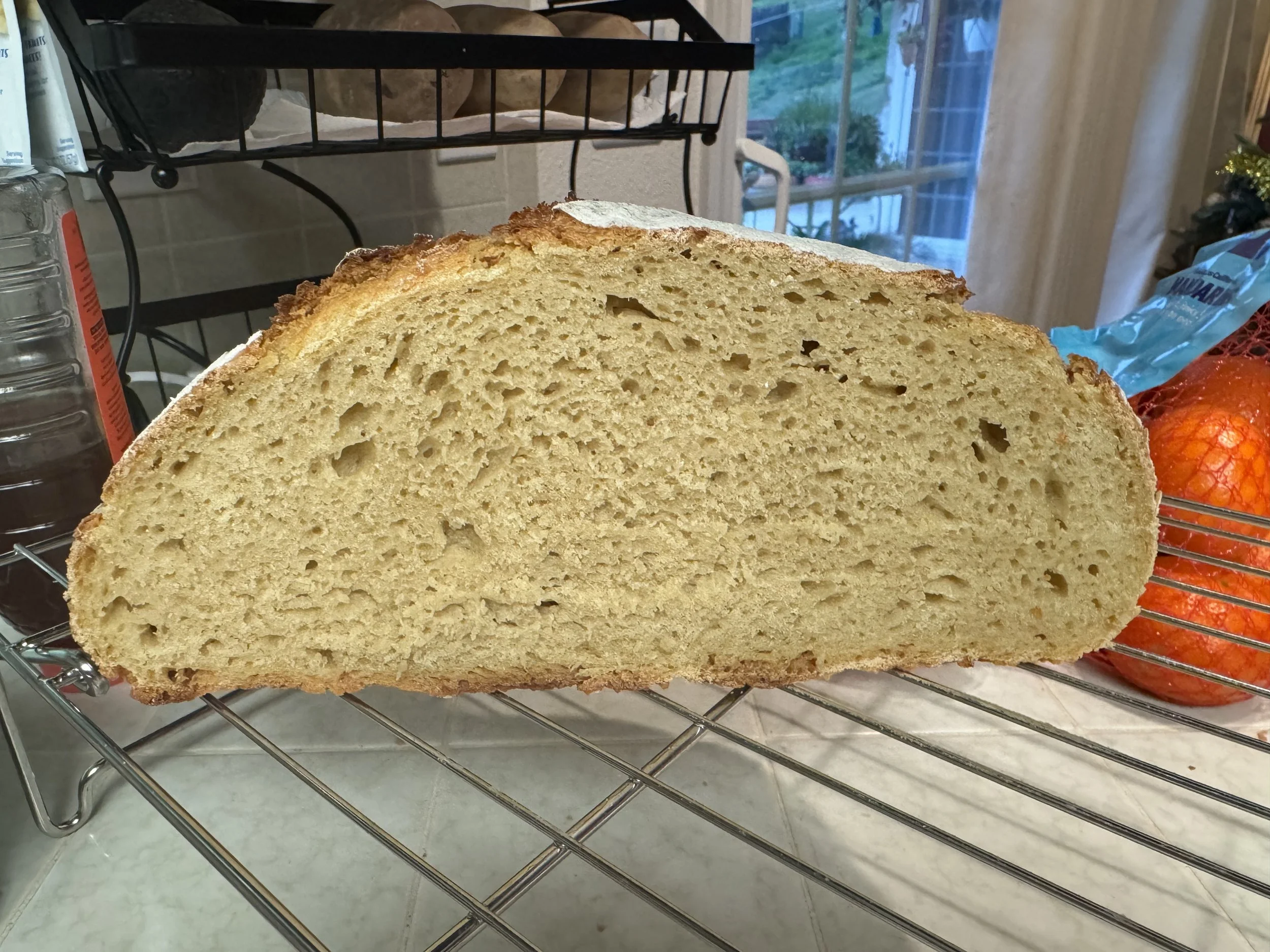 Einkorn sourdough crumb