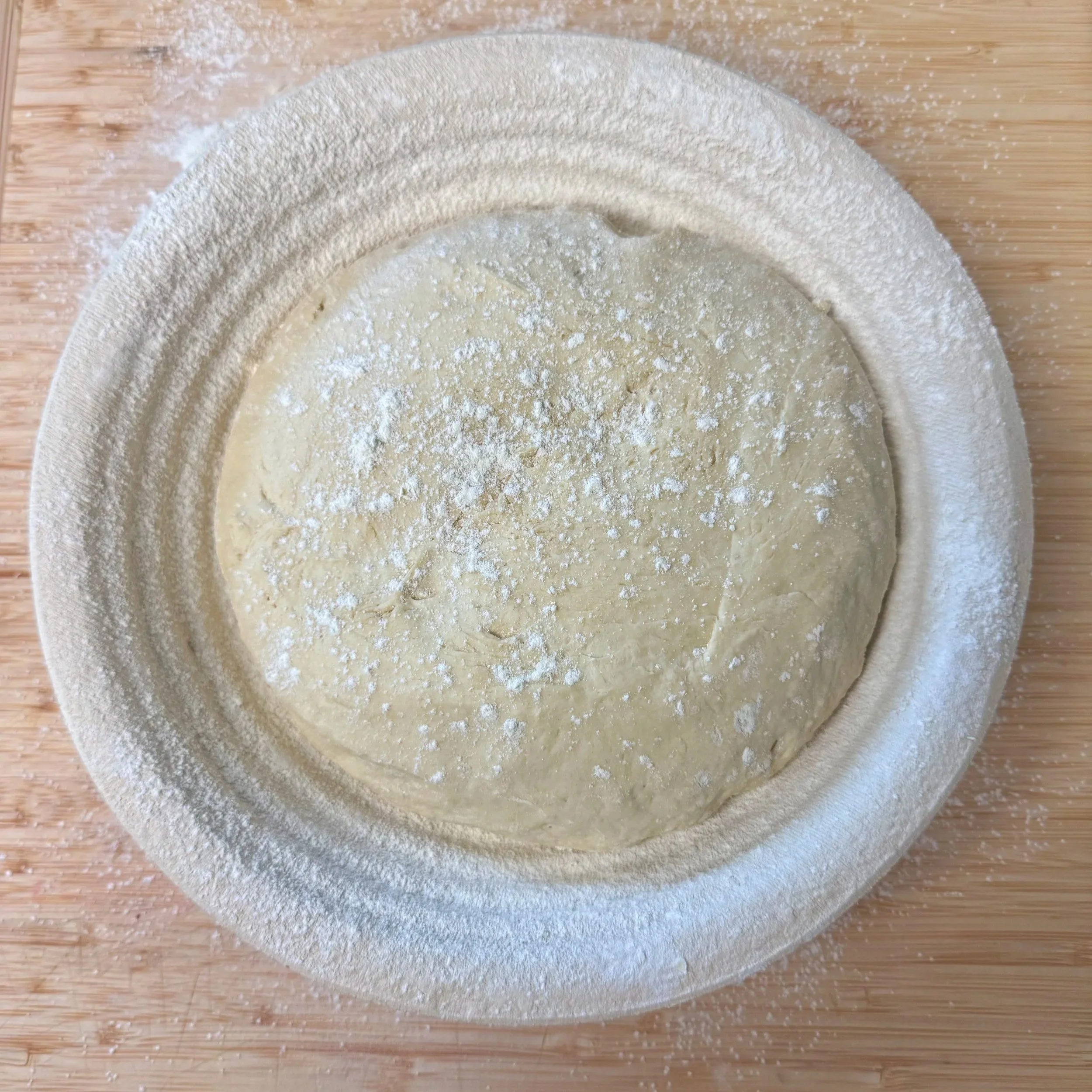 Einkorn sourdough shaping