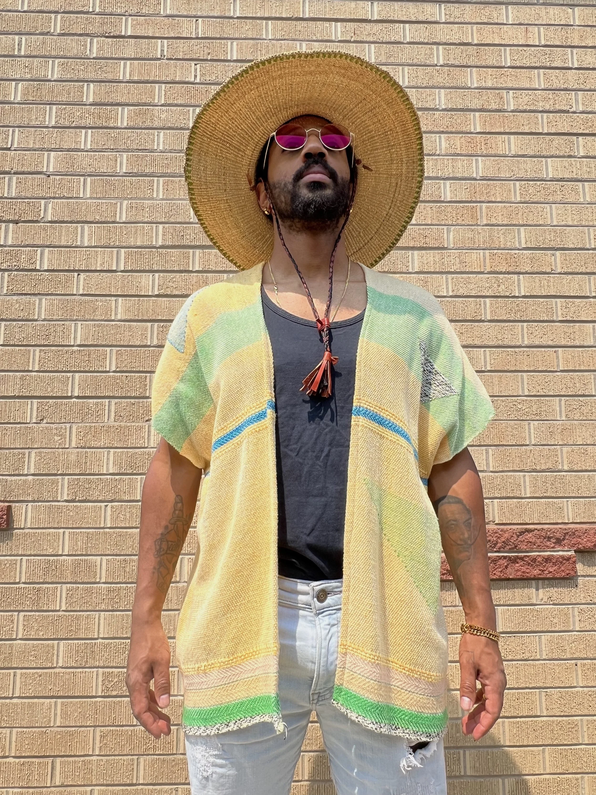Woven Jacket in butter yellow