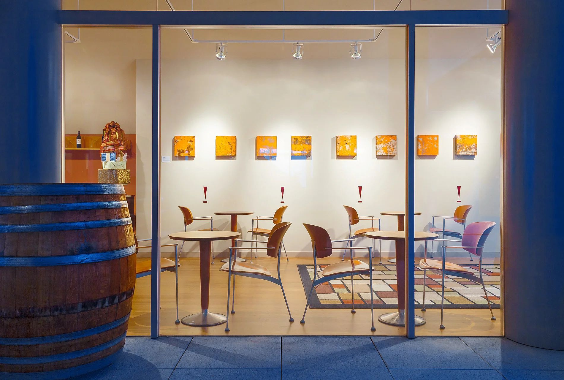 Artesia Winery cafe detail (Napa, CA)